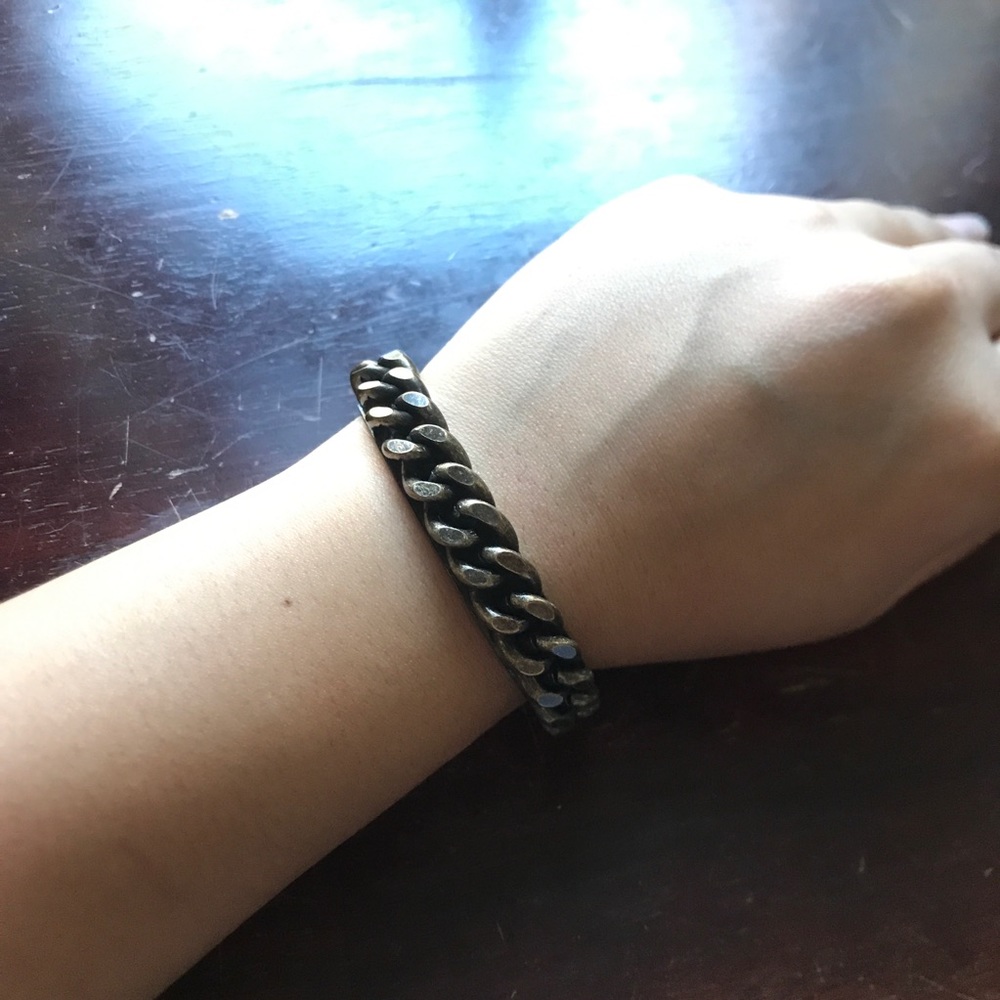 Bronze Chain Cuff